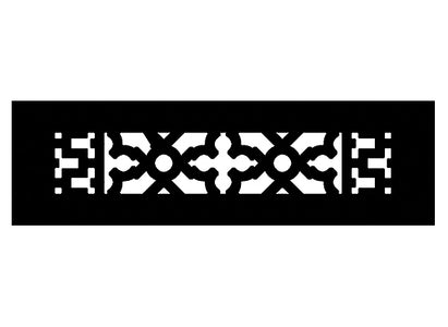 Scroll Metal Grille