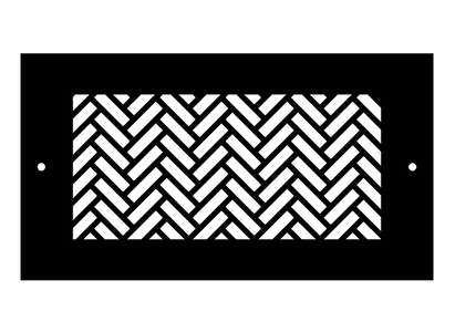 Herringbone Metal Grille