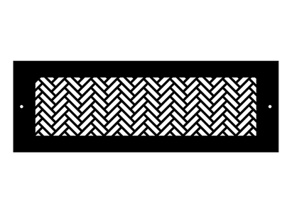 Herringbone Metal Grille