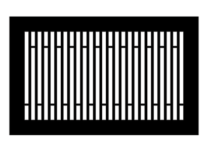 Linear B Metal Grille