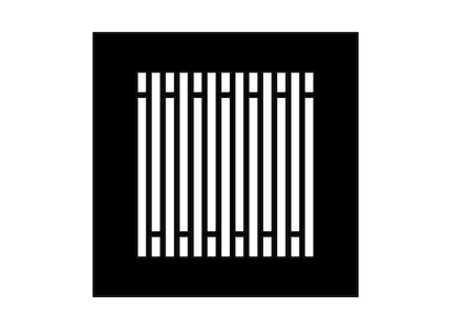 Linear B Metal Grille