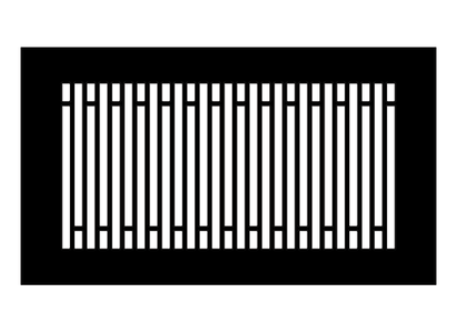Linear B Metal Grille