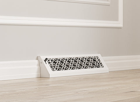 Scroll Baseboard Vents
