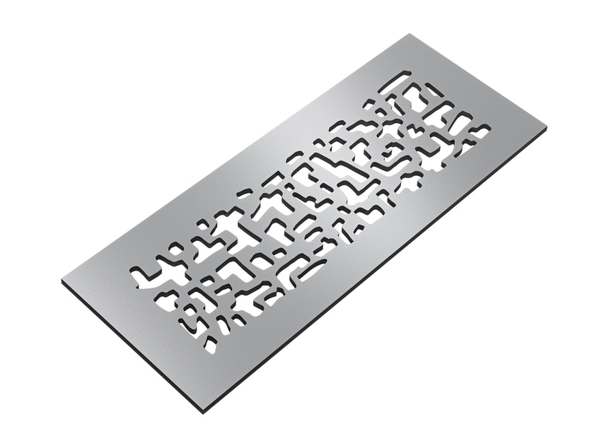 Seafoam Metal Grille by Clodagh
