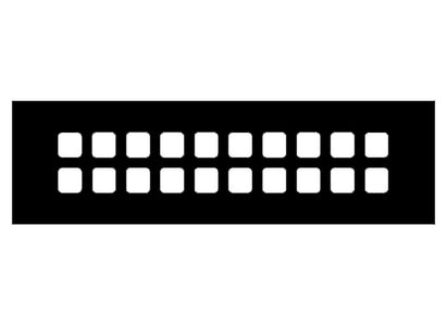 Square Metal Grille