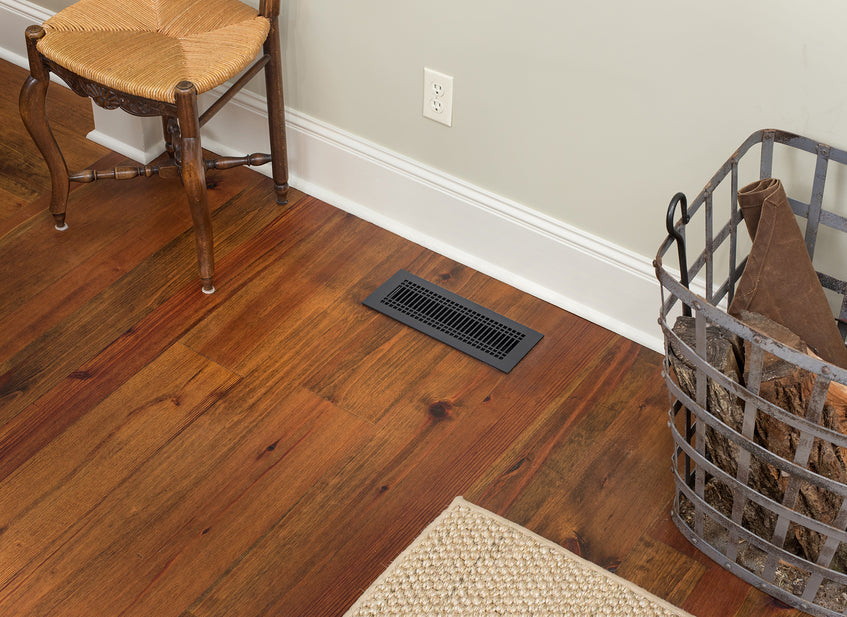 Linear D Metal Grille