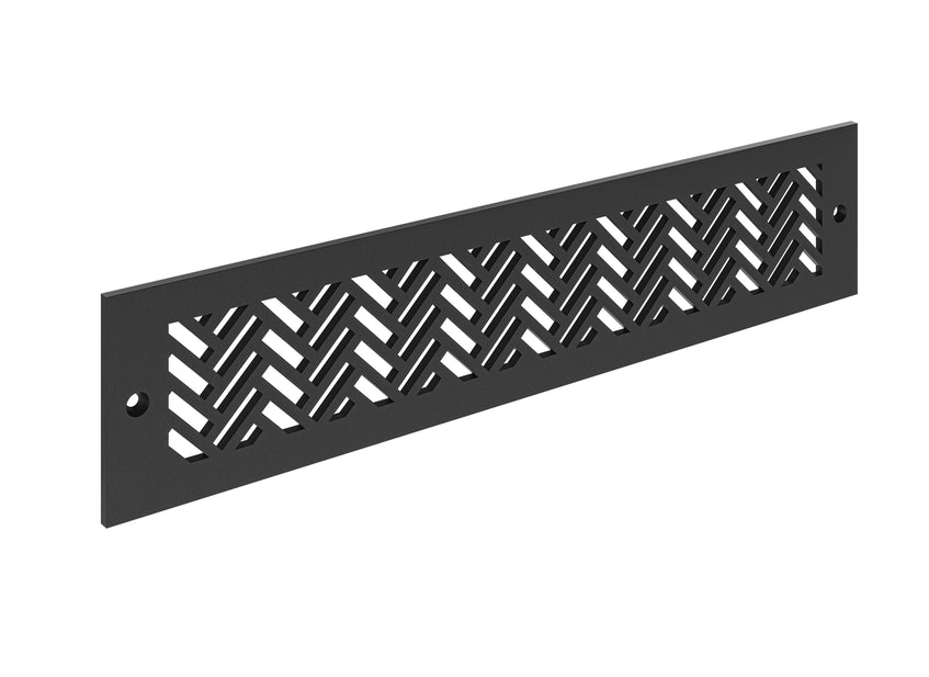 Herringbone Toe Kick Vent Cover