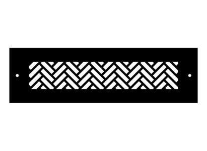 Herringbone Metal Grille