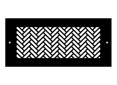 Herringbone Metal Grille