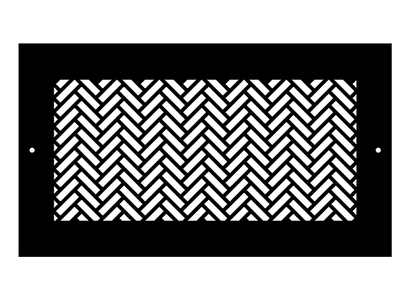 Herringbone Metal Grille
