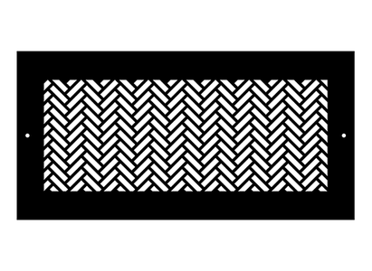 Herringbone Metal Grille