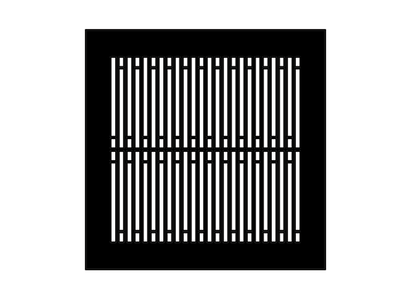 Linear B Metal Grille