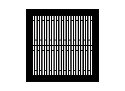 Linear B Metal Grille