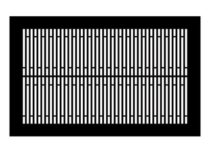 Linear B Metal Grille