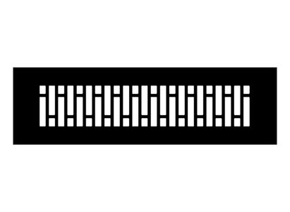 Linear B Metal Grille