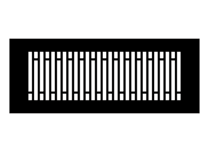 Linear B Metal Grille