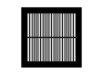 Linear C Metal Grille