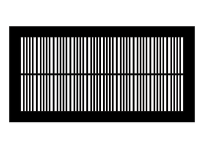 Linear C Metal Grille