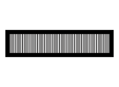 Linear C Metal Grille