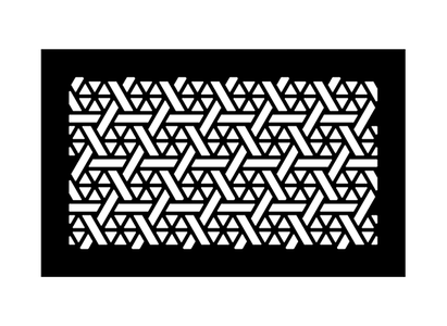 Pinwheel Metal Grille