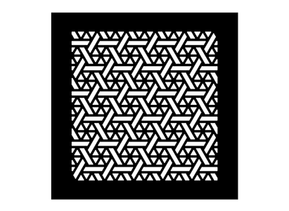 Pinwheel Metal Grille