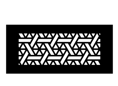 Pinwheel Metal Grille