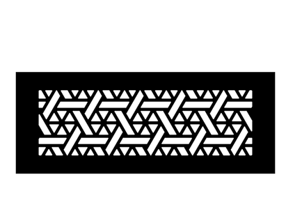 Pinwheel Metal Grille