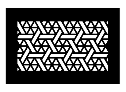 Pinwheel Metal Grille