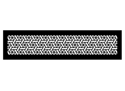 Pinwheel Metal Grille