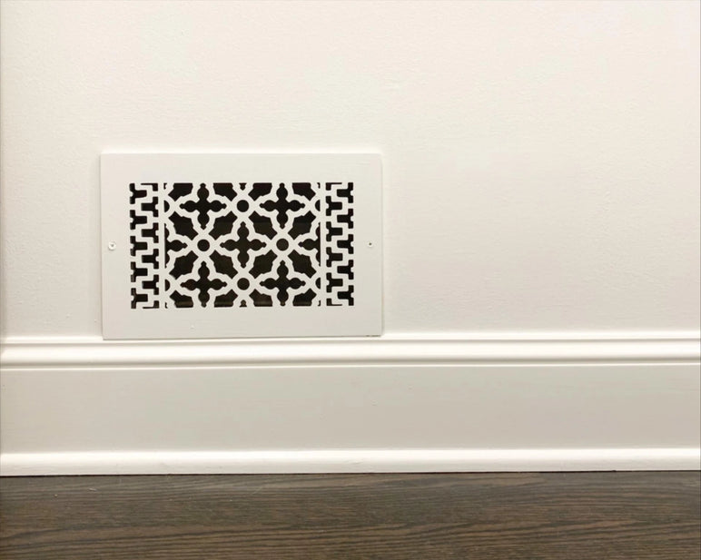 Scroll Metal Grille