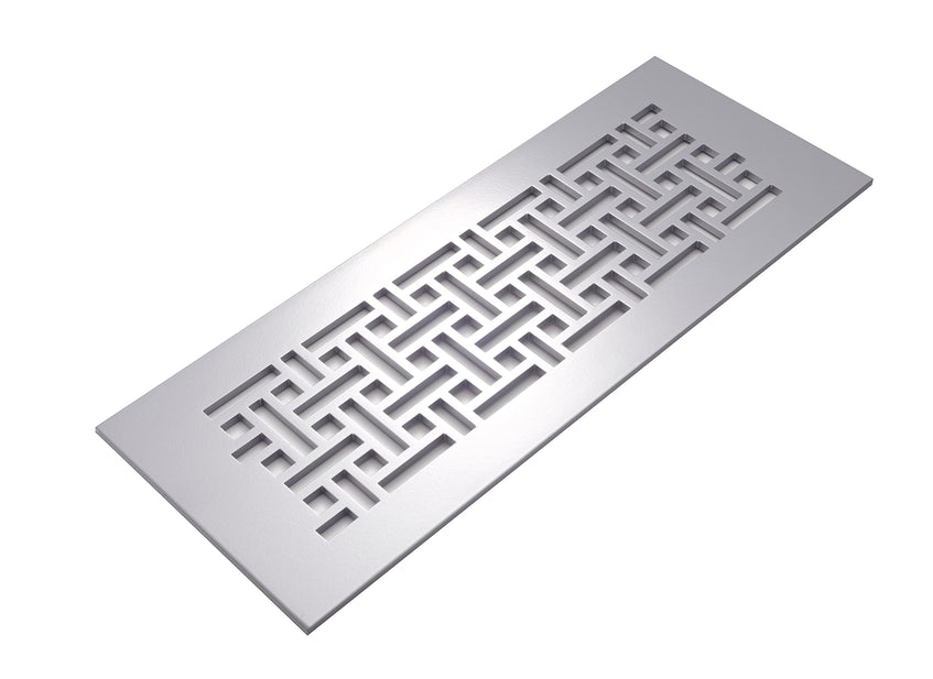 Basketweave Metal Grille
