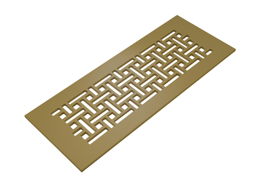Basketweave Metal Grille