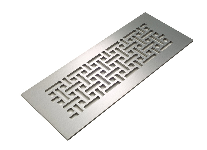 Basketweave Metal Grille