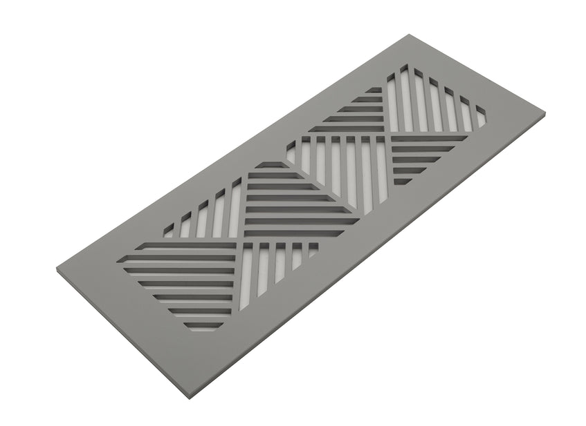 Chevron Metal Grille