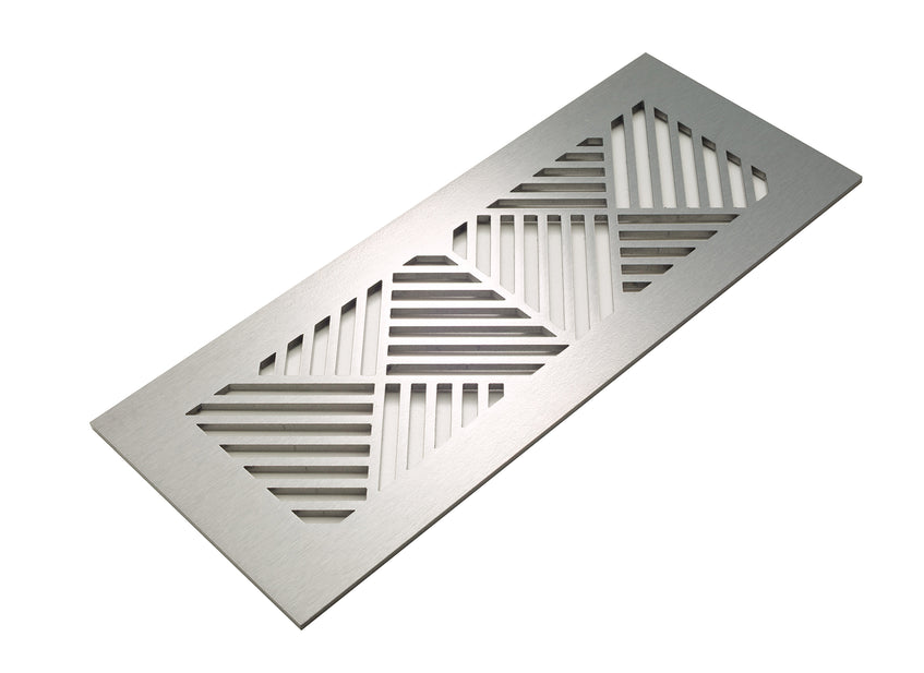 Chevron Metal Grille