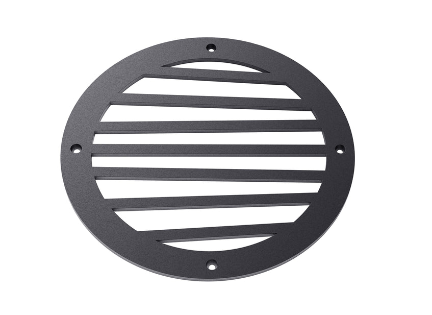 Driftwood Round Metal Grille by Clodagh