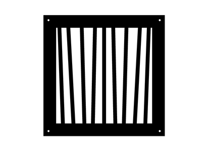 Driftwood Metal Grille by Clodagh