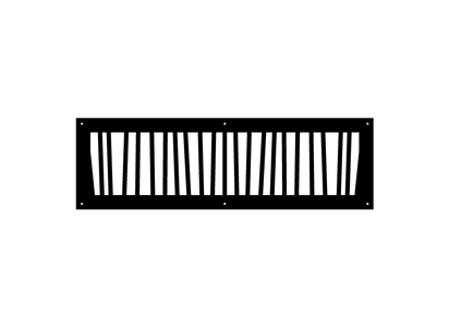 Driftwood Metal Grille by Clodagh