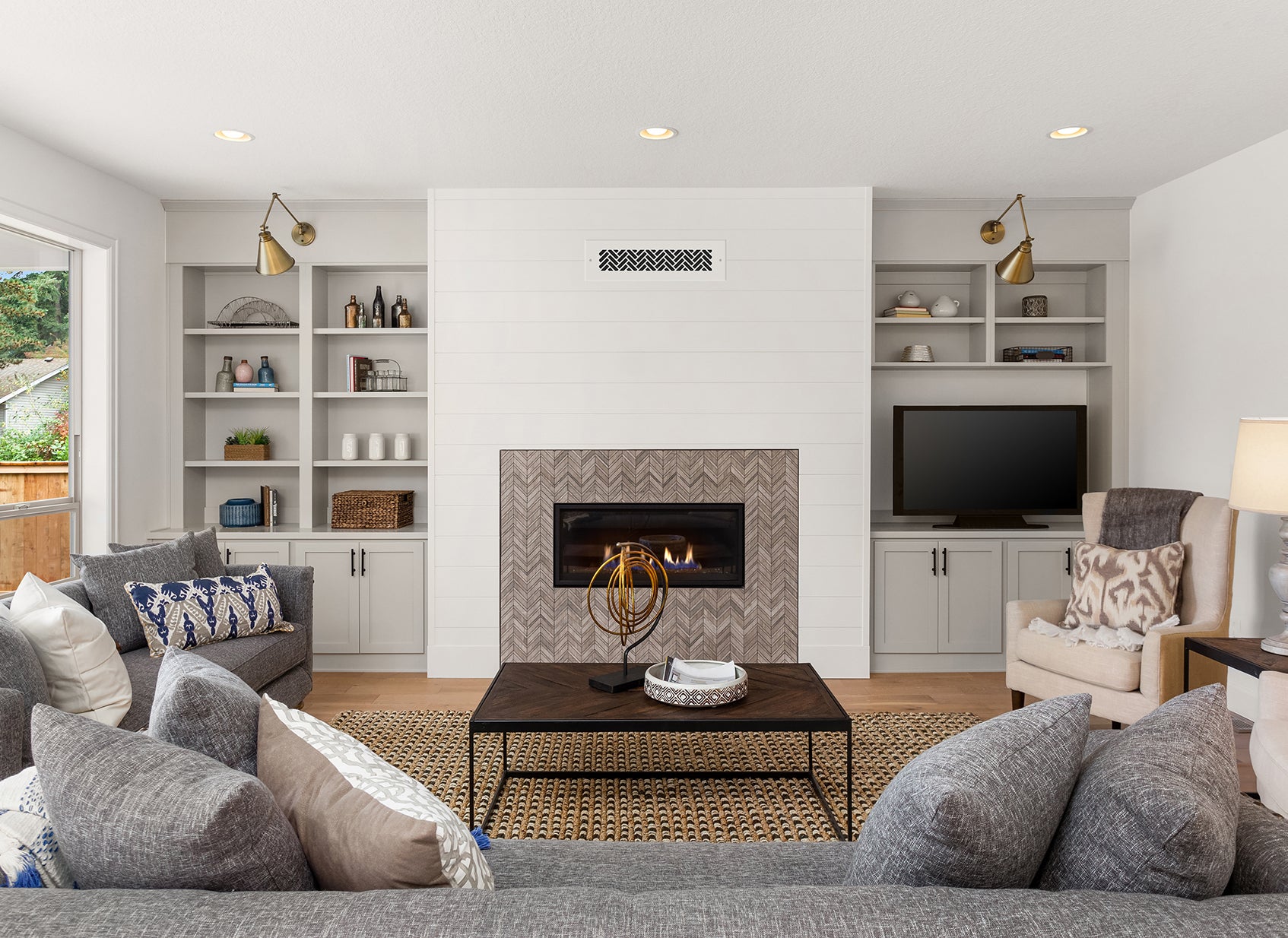 Herringbone Metal Grille – Reggio Register