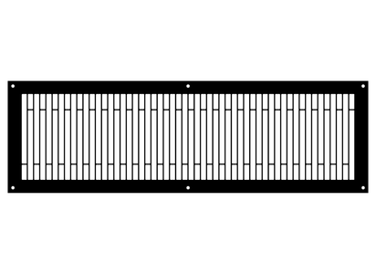 Linear B Metal Grille