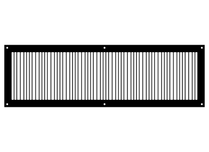 Linear C Metal Grille