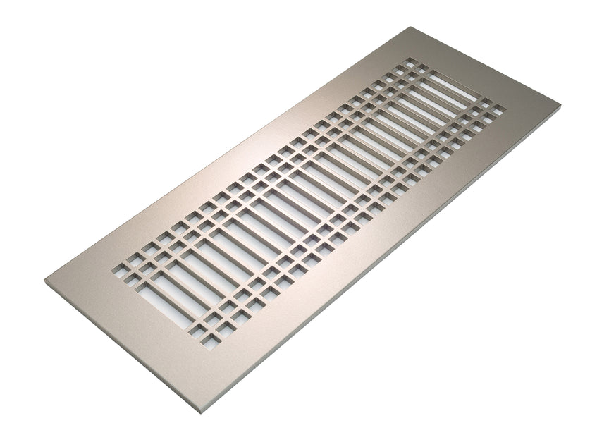 Linear D Metal Grille