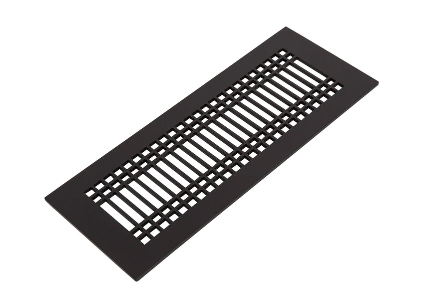 Linear D Metal Grille