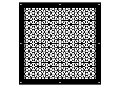 Mosaic Metal Grille