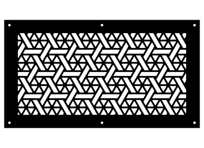 Pinwheel Metal Grille