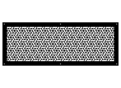 Pinwheel Metal Grille