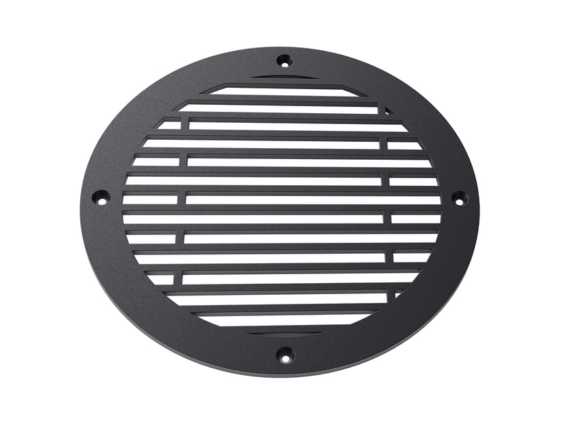 Linear B Round Metal Grille
