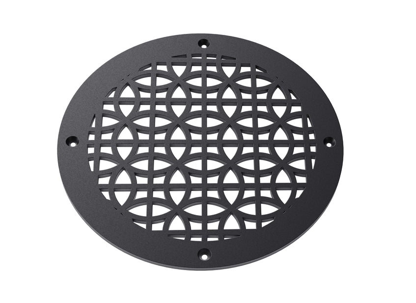 Sunray Round Metal Grille