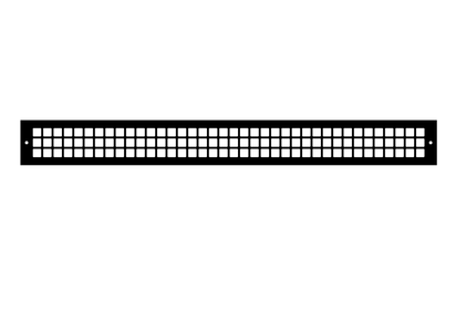 Square Toe Kick Vent Cover