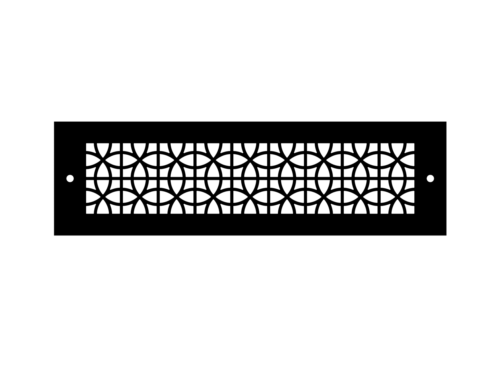 Sunray Toe Kick Vent Cover | Reggio Register